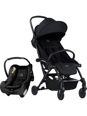 Bumprider Connect 3 Black-Black Bebek Arabası / Connect Trn Grup 0+ Oto Koltuğu / Black