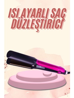 Marsilyan Saç Düzleştirici Seramik Kaplama Yüksek Isı Ayarlı Profesyonel 4 Kademeli 220 Decere Ieg