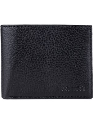 Tamer Tanca Erkek Hakiki Deri Siyah Floter Cüzdan 907 171 Erk Czdn SK25-26 Sıyah Fltr