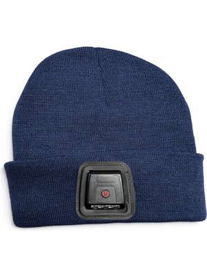 LED Işıklı Unisex Bere (Şarj Edilebilir)