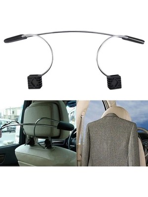 Marsilyan Araba Oto Koltuk Kafalık Arkası Ceket ve Elbise Askılığı Metal Askı