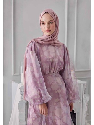 Ges Shop Kadın Pembe Renk Abiye Janjan Şal