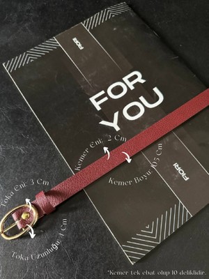 Fiori Gold Tokalı Ince Kemer, Pantolon Kemeri, Gömlek Kemeri, Ceket Kemeri, Elbise Kemeri Mi