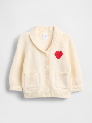 Gap Bebek Krem Love Shawl Hırka