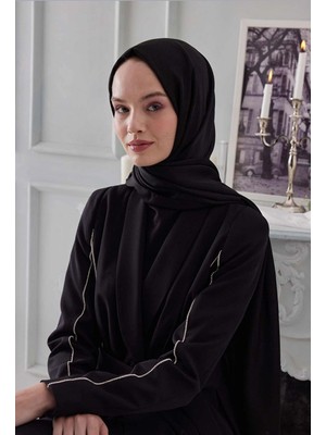 Ges Shop Kadın Siyah Abiye Janjan Şal