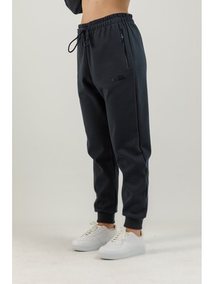 Airlife Clubby Ir Zone Kadın Ribana Paçalı Eşofman Altı Lacivert