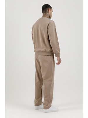 Airlife Bolder Fz.7 Erkek Düz Paçalı Eşofman Altı Kahverengi