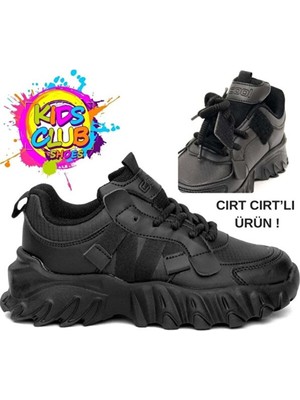Papuccum Ortopedi Çocuk Bağcık Görünümlü Cırtlı Sneaker Ortopedik Çocuk Spor Ayakkabı