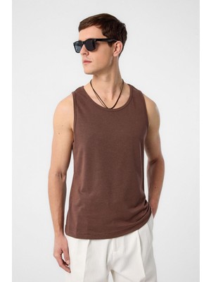 Antioch Kahve Basic Erkek Atlet