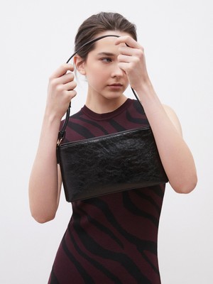 Soulife Deri Görünümlü Kadın Kol Çantası