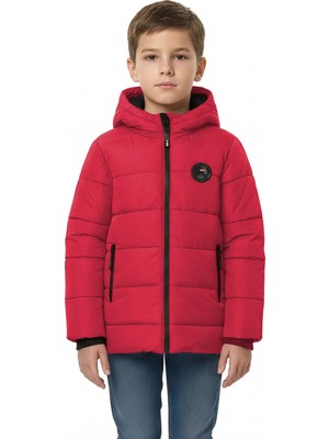 D1fference İçi Kürklü Su ve Rüzgar Geçirmez Erkek Çocuk Mont