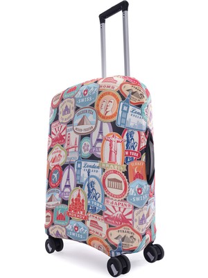 Wexta WX-HM03 (M) Siyah Orta Boy Valiz Koruyucu Kılıf