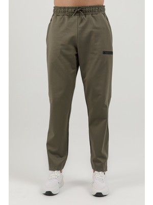 Airlife Sportswear Erkek Gizli Fermuar Paça Detaylı Eşofman Altı Haki