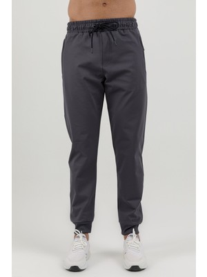 Airlife Sportswear Erkek Dar Kesim Eşofman Altı Titanyum