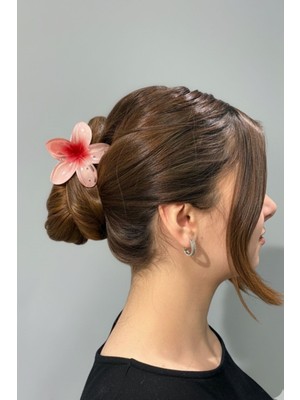 Aslı Kiraz Jewerly Kadın Büyük Boy Pudra Lotus Toka