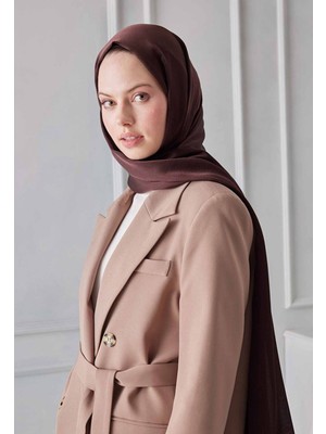 Ges Shop Kadın Kahverengi Abiye Janjan Şal