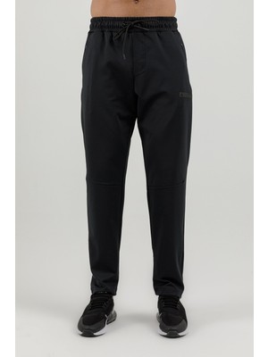 Airlife Sportswear Erkek Düz Paçalı Eşofman Altı Siyah