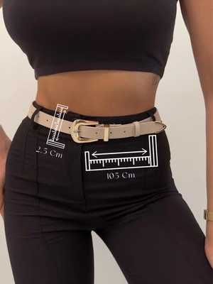 Fiori Köprü Toka Uç Takım Kadın Pantolon Kemeri, Ceket Kemeri, Elbise Kemeri, Gömlek Kemeri