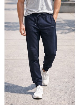 Remsa Erkek Paçası ve Beli Lastikli Eşofman Altı 25707 Lacivert