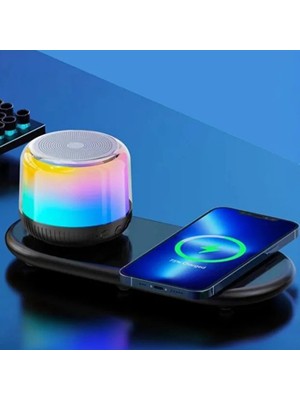 River World Bluetooth Hoparlör Standlı Kablosuz Şarj
