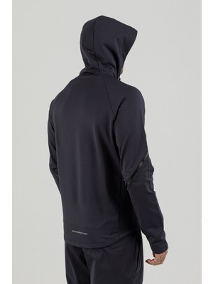 Airlife Power 22 Cr Line Tam Boy Fermuarlı Erkek Kapüşonlu Sweatshirt Lacivert