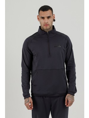 Airlife Stronger High Rsı 5 7 Yarım Fermuarlı Erkek Dik Yaka Sweatshirt Lacivert