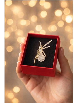 New Obsessions Taşlı Peri Tinkerbell Broş Yaka Iğnesi