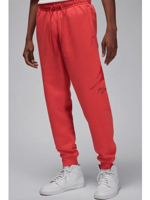 Nike Jordan Essentials Flc Baseline Men's Pant Red Erkek Eşofman Altı Kırmızı