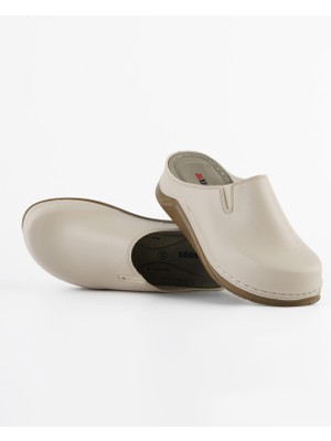 Kadın Terlik - Bej - Konfor Destekli Yapı Şık Tasarım Yumuşak Taban Günlük Kullanıma Uygun