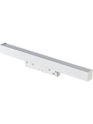 Ack Magnet Opak Difüzörlü Armatür Beyaz 48V 10W 4000K Forlıfe