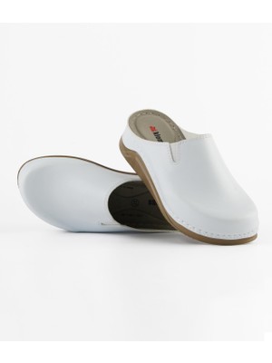 Kadın Sabo - Beyaz - Konfor Destekli Yapı Şık Tasarım Yumuşak Taban Günlük Kullanıma Uygun