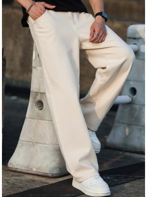 Wekame Erkek Baggy Fit Denim Jean Pantolon