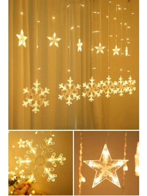 River World LED Perde Kar Tanesi