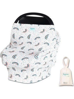 Zuppers  Fonksiyonel Puset ve Emzirme Örtüsü - Joy- Kese Hediyeli