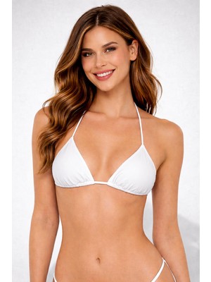 Ayyıldız 63502 Beyaz Bikini Üstü