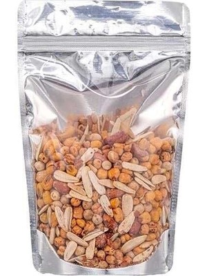 Home Şeffaf Metalize Kilitli Doypack 20X30X10 cm - 1000 gr