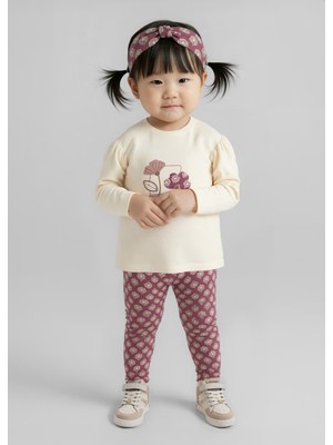 Mayoral 3'lü Kız Bebek Tayt Takım 2744