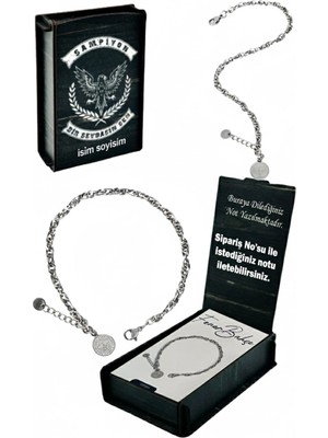 Fenerbahçe Çizgili Çelik Bileklik