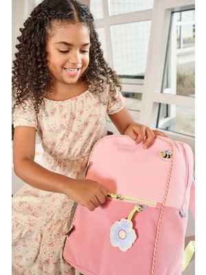 Minycenter Skip Hop Kız Çocuk Wander Büyük Boy Sırt Çantası Kır Çiçeği Pembe