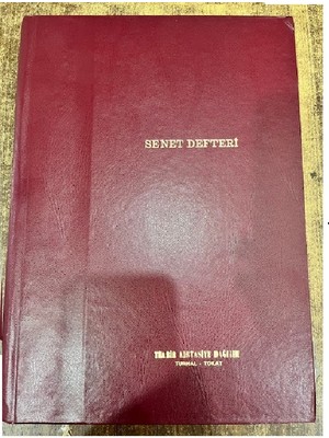 Tekbir Taksitli Satış Senet Defteri – Müşteri Takipli, Profesyonel Tahsilat Defteri