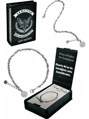 Fenerbahçe Çift Halka Çelik Bileklik