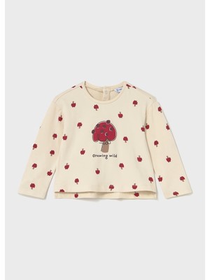 Mayoral Uzun Kollu Kız Çocuk T-Shirt 2077