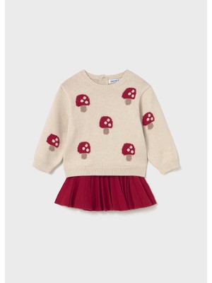 Mayoral Kız Bebek Triko Etek Takım 2925