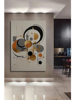 Teona Ahşap Altın Modern Sanat Sulu Boya Görünümlü Ahşap Dekoratif Ev,antre,salon,ofis,mutfak,yatak Odası Tablo