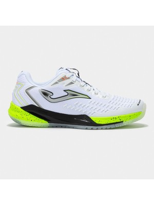 Joma Rapid TRAPW2502AC Beyaz Sert & Toprak Kort Tenis Ayakkabısı Erkekler İçin Hafif ve Nefes Alabilir