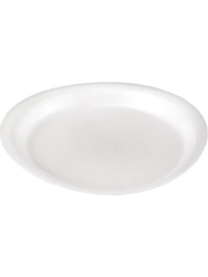 Anı Plastik ANI-33C Yuvarlak Köpük Tabak 23 cm 100'LÜ