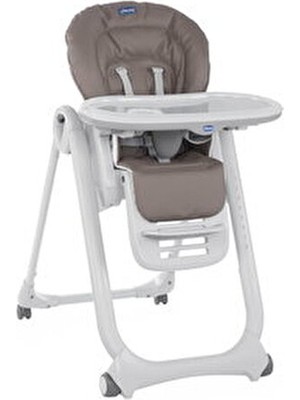 Chicco Polly Magıc L.brown-Pr Mama Sandalyesi 0-3 Yaş Yatış Özelliği ile Ergonomik Tasarım