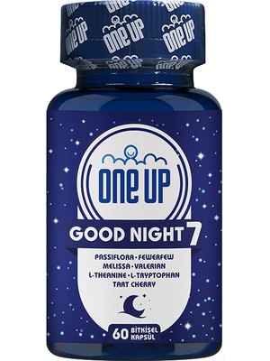 One Up Good Night 7 60 Kapsül Bitkisel İçerik ile Erkekler İçin Uyum Destekleyici
