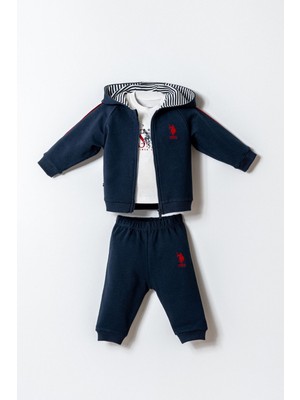 U.s. Polo Assn. Erkek Bebek Lacivert 3lü Takım
