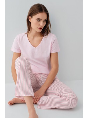 Pierre Cardin Kadın Pembe Pijama Takım